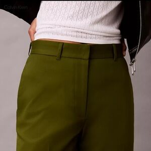 Calvin Klein Cotton Stretch Straight Fit Chino Pants Sz 2